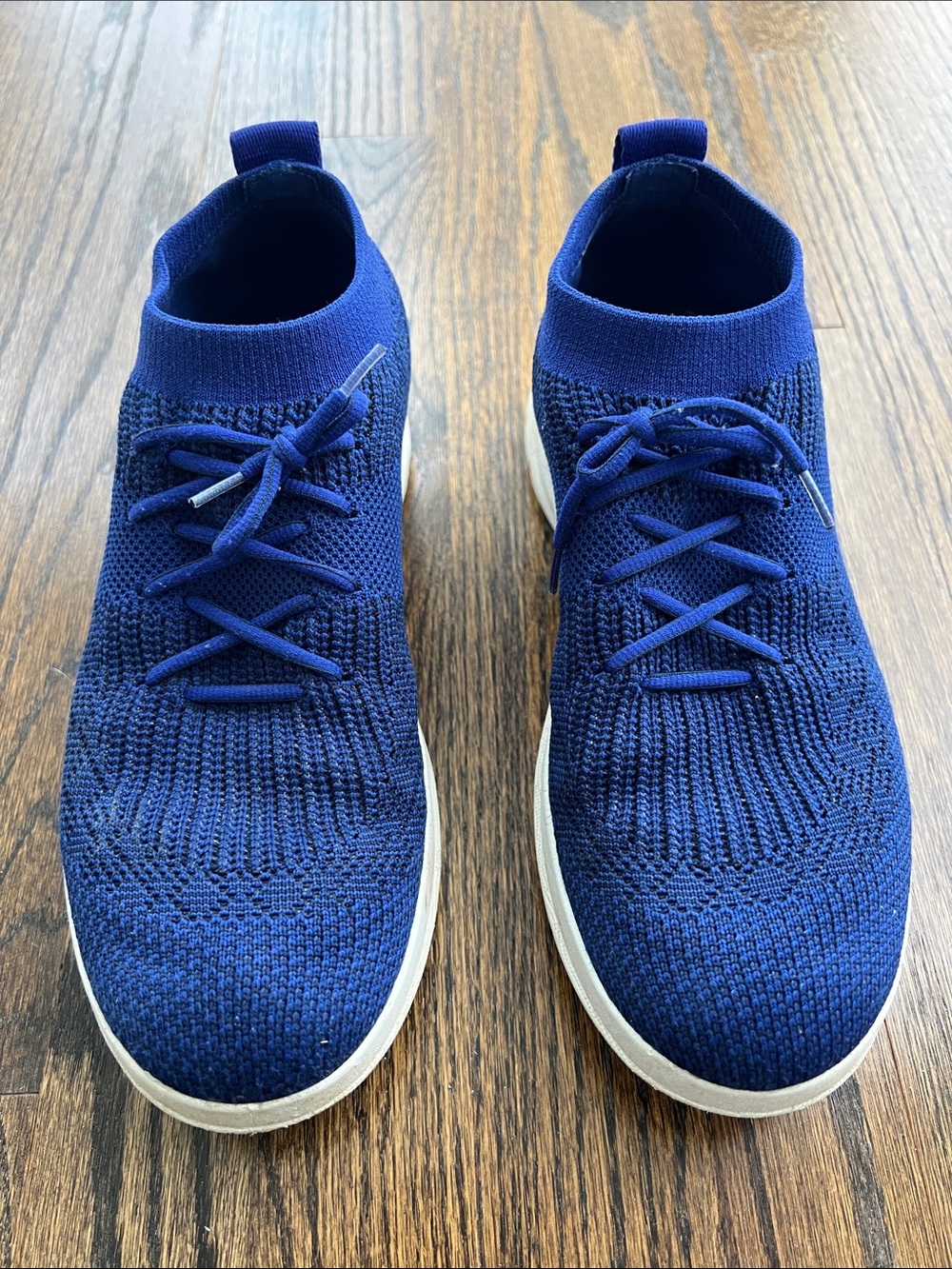 Fitflop Überknit High Top Sneaker. Royal Blue. Women’s Size 9. EU 41.